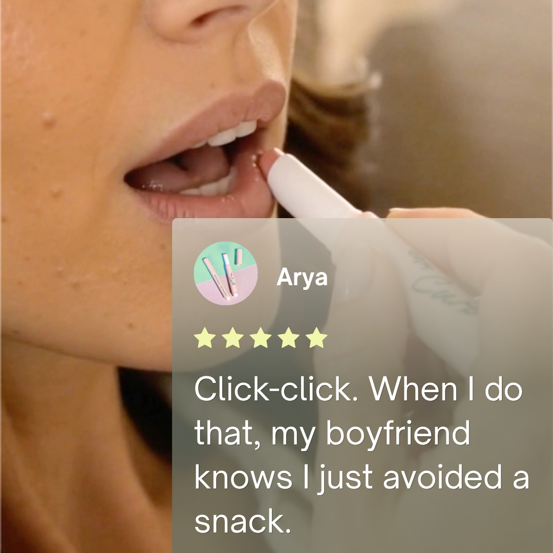 Efpy Curb micro-dose lip balm | Snack attack tamer