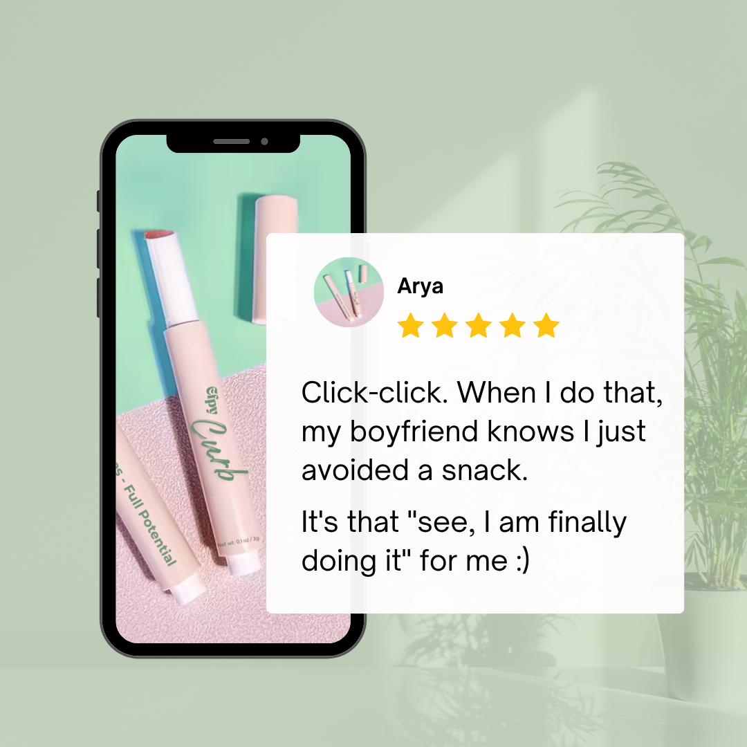 Efpy Curb micro-dose lip balm | Snack attack tamer