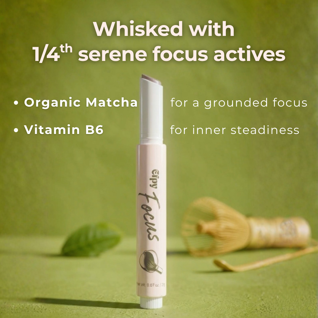 *New* Efpy Focus micro-dose lip balm | Organic Matcha